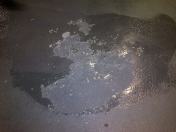 Drilled holes with silicon covering