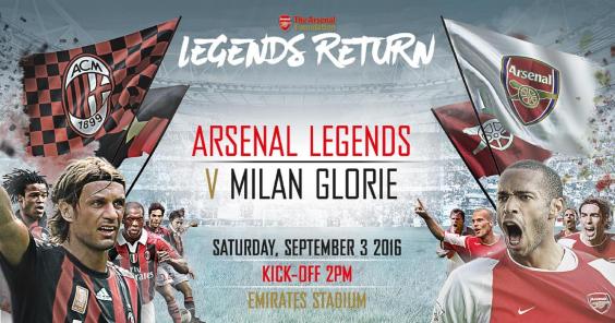 10 reasons why The Arsenal Legends match will be best match of the ...